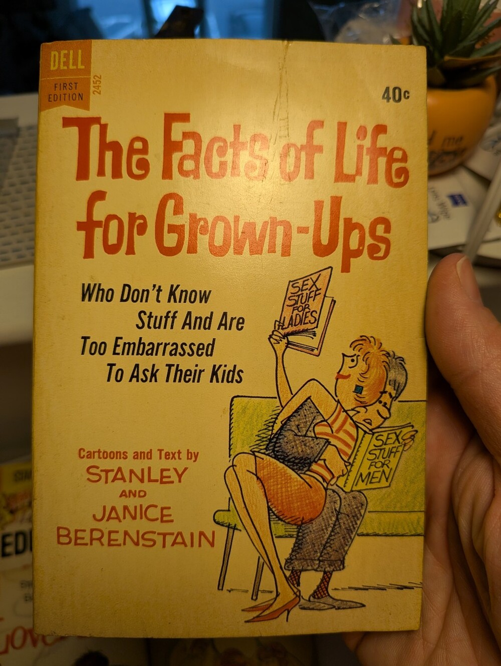 VTG Stan & Jan Berenstain Adult Humor Paperback Lot of 5 Dell Mid-Century Comic - Picture 2 of 16